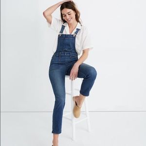 Madewell Overalls with side zip